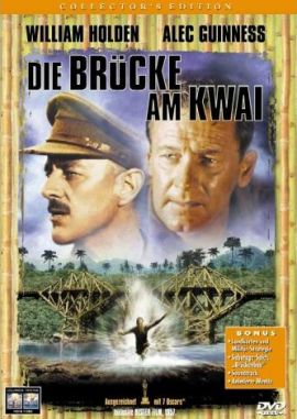 Die Br&uuml;cke am Kwai &ndash; deutsches Filmplakat &ndash; Film-Poster Kino-Plakat deutsch