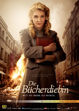 Die Bücherdiebin – deutsches Filmplakat – Film-Poster Kino-Plakat deutsch