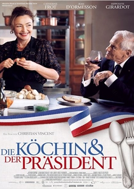 Die Köchin und der Präsident – deutsches Filmplakat – Film-Poster Kino-Plakat deutsch