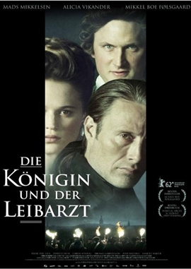Die Königin und der Leibarzt – deutsches Filmplakat – Film-Poster Kino-Plakat deutsch