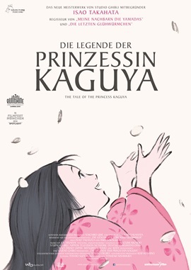 Die Legende von Prinzessin Kaguya – deutsches Filmplakat – Film-Poster Kino-Plakat deutsch