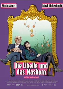 Die Libelle und das Nashorn – deutsches Filmplakat – Film-Poster Kino-Plakat deutsch