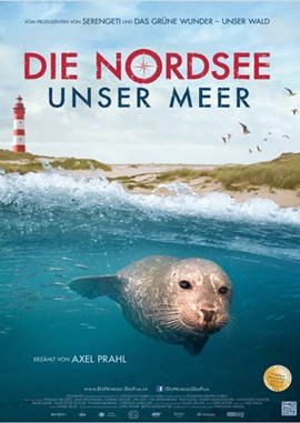 Die Nordsee – Unser Meer – deutsches Filmplakat – Film-Poster Kino-Plakat deutsch