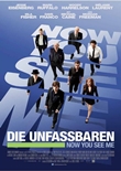 Die Unfassbaren – Now You See Me – deutsches Filmplakat – Film-Poster Kino-Plakat deutsch