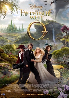 Die fantastische Welt von Oz – deutsches Filmplakat – Film-Poster Kino-Plakat deutsch