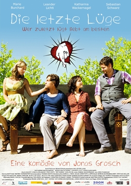 Die letzte Lüge – deutsches Filmplakat – Film-Poster Kino-Plakat deutsch