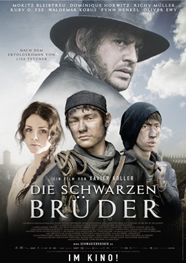 Die schwarzen Brüder – deutsches Filmplakat – Film-Poster Kino-Plakat deutsch