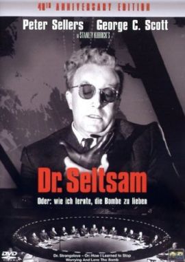 Dr. Seltsam oder: Wie ich lernte, die Bombe zu lieben &ndash; deutsches Filmplakat &ndash; Film-Poster Kino-Plakat deutsch