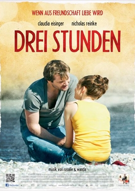 Drei Stunden – deutsches Filmplakat – Film-Poster Kino-Plakat deutsch