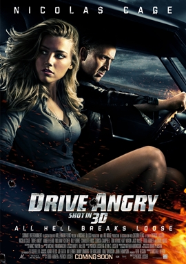 Drive Angry – deutsches Filmplakat – Film-Poster Kino-Plakat deutsch