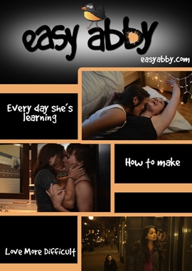Easy Abby – How to Make Love More Difficult – deutsches Filmplakat – Film-Poster Kino-Plakat deutsch