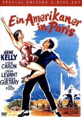 Ein Amerikaner in Paris &ndash; deutsches Filmplakat &ndash; Film-Poster Kino-Plakat deutsch