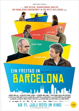 Ein Freitag in Barcelona – deutsches Filmplakat – Film-Poster Kino-Plakat deutsch