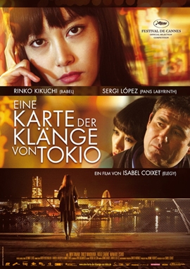 Eine Karte der Klänge von Tokio – deutsches Filmplakat – Film-Poster Kino-Plakat deutsch