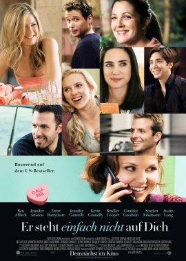 Er steht einfach nicht auf Dich! – Drew Barrymore, Jennifer Aniston, Kris Kristofferson, Scarlett Johansson, Ben Affleck, Jennifer Connelly – Ken Kwapis – Ginnifer Goodwin, Kevin Connolly – Filme, Kino, DVDs Kinofilm Filmkomödie – Charts & Bestenlisten