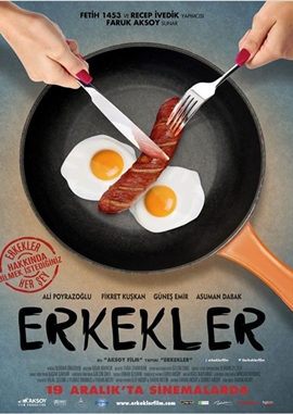 Erkekler – Männersache – deutsches Filmplakat – Film-Poster Kino-Plakat deutsch