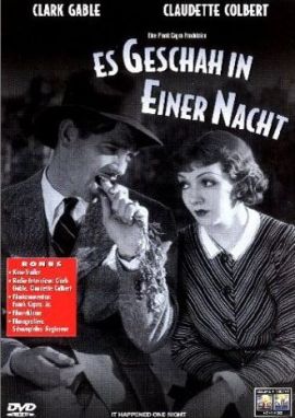 Es geschah in einer Nacht &ndash; deutsches Filmplakat &ndash; Film-Poster Kino-Plakat deutsch