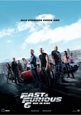 Fast & Furious 6 – deutsches Filmplakat – Film-Poster Kino-Plakat deutsch