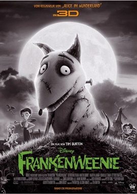 Frankenweenie – deutsches Filmplakat – Film-Poster Kino-Plakat deutsch