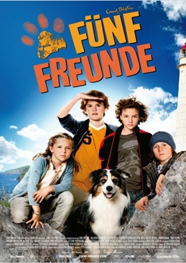 Fünf Freunde – deutsches Filmplakat – Film-Poster Kino-Plakat deutsch