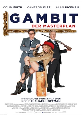 Gambit – Der Masterplan – deutsches Filmplakat – Film-Poster Kino-Plakat deutsch