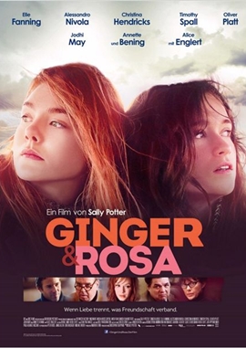 Ginger & Rosa – deutsches Filmplakat – Film-Poster Kino-Plakat deutsch