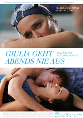 Giulia geht abends nie aus – deutsches Filmplakat – Film-Poster Kino-Plakat deutsch