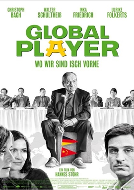 Global Player – Wo wir sind isch vorne – deutsches Filmplakat – Film-Poster Kino-Plakat deutsch