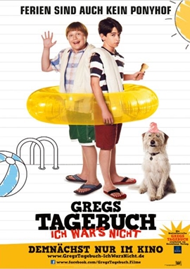 Gregs Tagebuch 3 – Ich war's nicht – deutsches Filmplakat – Film-Poster Kino-Plakat deutsch