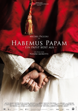 Habemus Papam Ein Papst büxt aus – deutsches Filmplakat – Film-Poster Kino-Plakat deutsch
