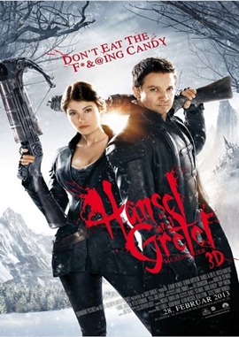 Hänsel und Gretel – Hexenjäger – deutsches Filmplakat – Film-Poster Kino-Plakat deutsch