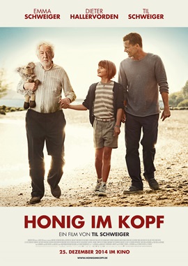 Honig im Kopf – deutsches Filmplakat – Film-Poster Kino-Plakat deutsch