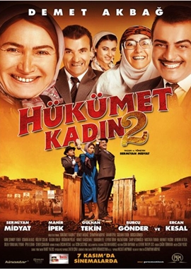 Hükümet Kadin 2 – deutsches Filmplakat – Film-Poster Kino-Plakat deutsch