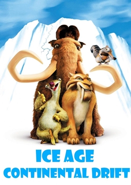Ice Age 4 – Voll verschoben – deutsches Filmplakat – Film-Poster Kino-Plakat deutsch