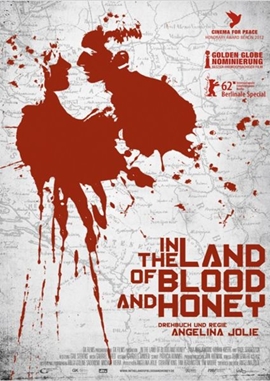 In the Land of Blood and Honey – deutsches Filmplakat – Film-Poster Kino-Plakat deutsch