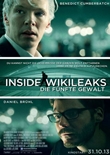 Inside WikiLeaks – Die fünfte Gewalt – deutsches Filmplakat – Film-Poster Kino-Plakat deutsch
