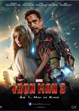 Iron Man 3 – deutsches Filmplakat – Film-Poster Kino-Plakat deutsch
