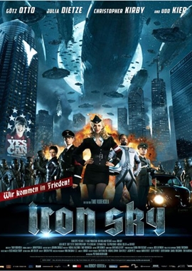 Iron Sky – deutsches Filmplakat – Film-Poster Kino-Plakat deutsch