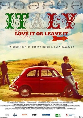 Italy – Love it or leave it – deutsches Filmplakat – Film-Poster Kino-Plakat deutsch