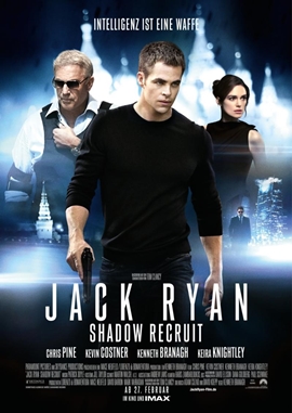Jack Ryan – Shadow Recruit – deutsches Filmplakat – Film-Poster Kino-Plakat deutsch