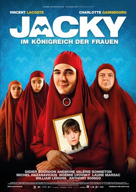Jacky im Königreich der Frauen – deutsches Filmplakat – Film-Poster Kino-Plakat deutsch