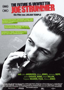 Joe Strummer – The Future is Unwritten – The Clash, Jim Jarmusch, Johnny Depp, Matt Dillon, Bono, Steve Buscemi – Julien Temple – Anthony Kiedis, John Cusack – Filme, Kino, DVDs Kinofilm Musikdoku – Charts, Bestenlisten, Top 10, Hitlisten, Chartlisten, Bestseller-Rankings