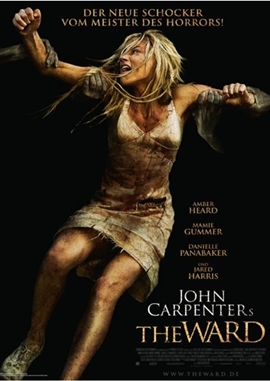 John Carpenter's The Ward – deutsches Filmplakat – Film-Poster Kino-Plakat deutsch