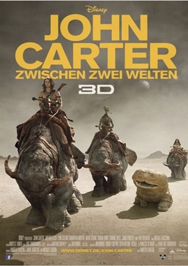 John Carter – deutsches Filmplakat – Film-Poster Kino-Plakat deutsch