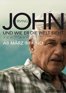 John Irving und wie er die Welt sieht – deutsches Filmplakat – Film-Poster Kino-Plakat deutsch