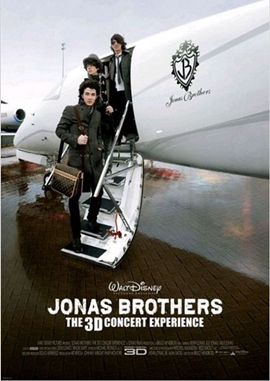 Jonas Brothers – The 3D Concert – deutsches Filmplakat – Film-Poster Kino-Plakat deutsch