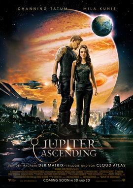 Jupiter Ascending – deutsches Filmplakat – Film-Poster Kino-Plakat deutsch