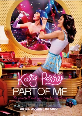 Katy Perry – Part of Me – deutsches Filmplakat – Film-Poster Kino-Plakat deutsch