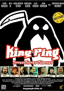 King Ping – Tippen Tappen Tödchen – deutsches Filmplakat – Film-Poster Kino-Plakat deutsch