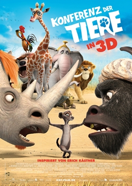 Konferenz der Tiere – deutsches Filmplakat – Film-Poster Kino-Plakat deutsch